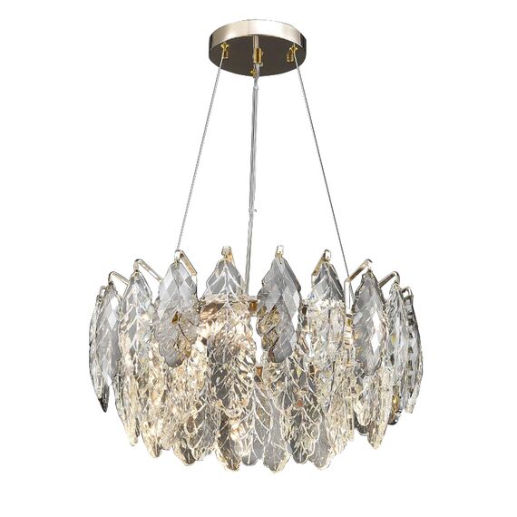 Delight Collection D8011P/R-600 gold/smoky Люстра