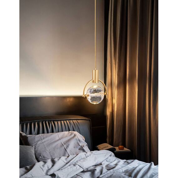 Delight Collection 2121P/A brass/clear Подвесной светильник, изображение 5