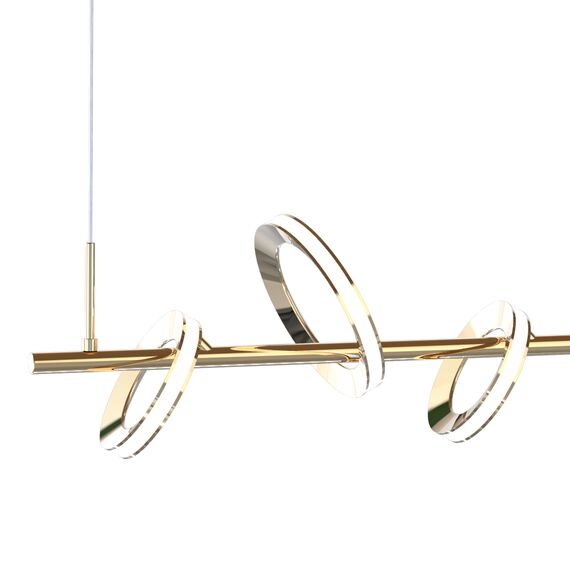 Delight Collection P0675-5D s-gold Люстра, изображение 3
