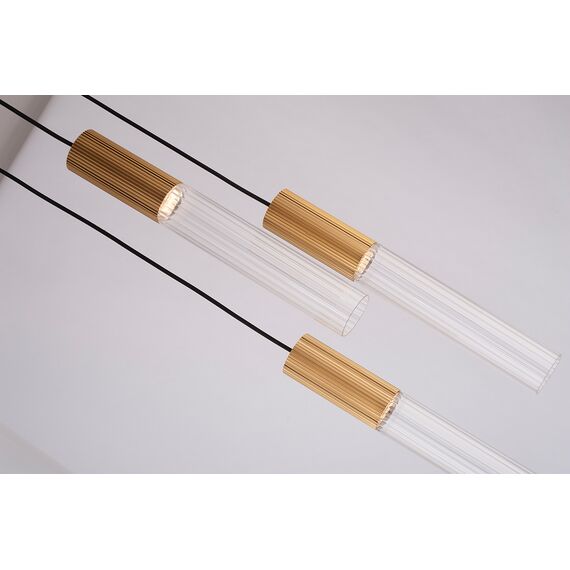 Delight Collection MD2045-5A ant.brass Подвесной светильник Flume, изображение 3