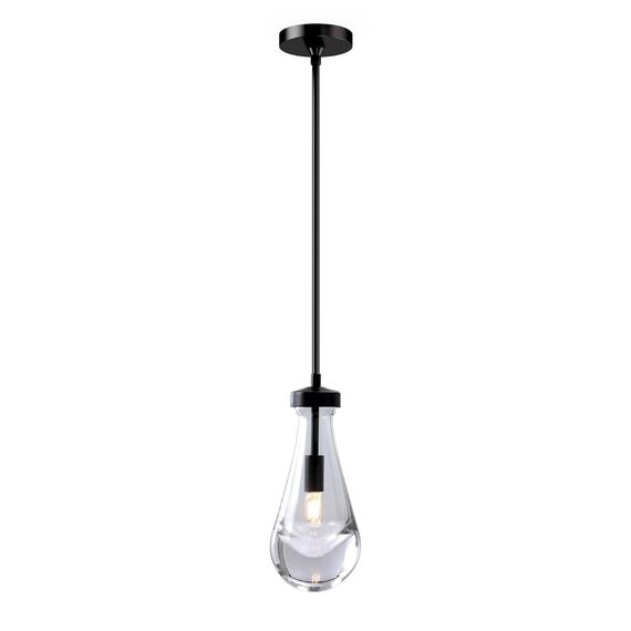 Delight Collection MT9093-1H black brushed gold Подвесной светильник, изображение 2