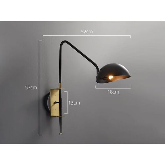Delight Collection MT9049-1WB black/bronze Настенный светильник, изображение 5