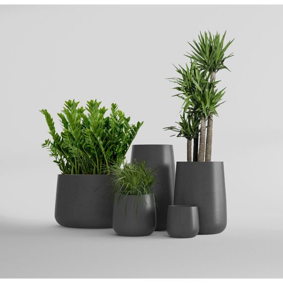 Delight Collection CONE NERO Кашпо, изображение 8