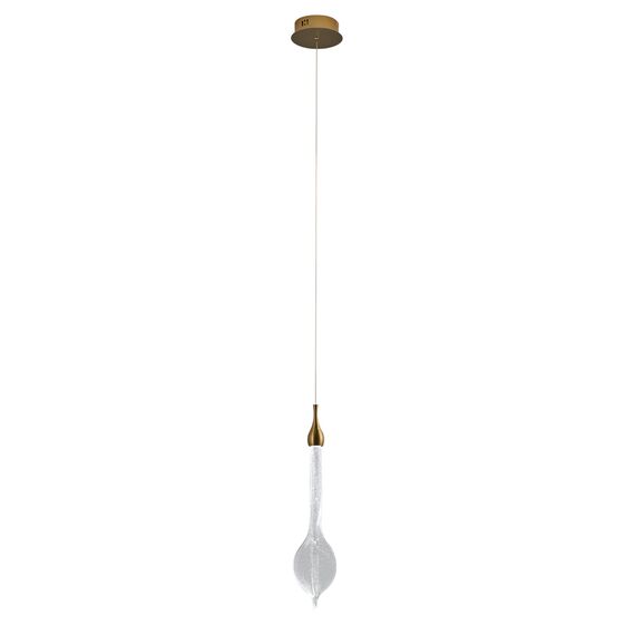 Delight Collection OD2433-1 gold/clear Подвесной светильник, изображение 2