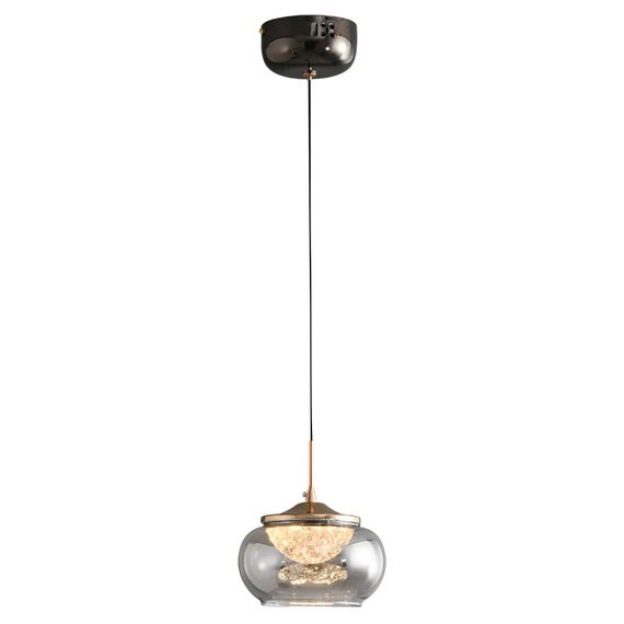 Delight Collection MT9128-1H gold/smoke Подвесной светильник, изображение 2