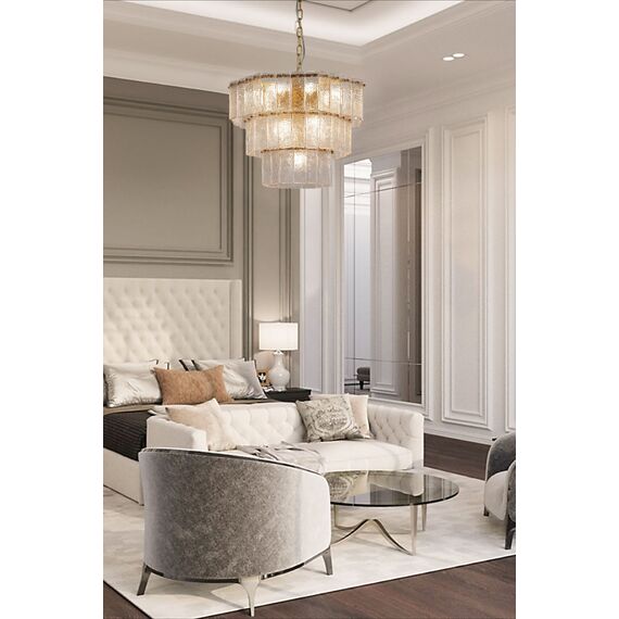 Delight Collection BRCH9192-55 antique brass Люстра, изображение 6