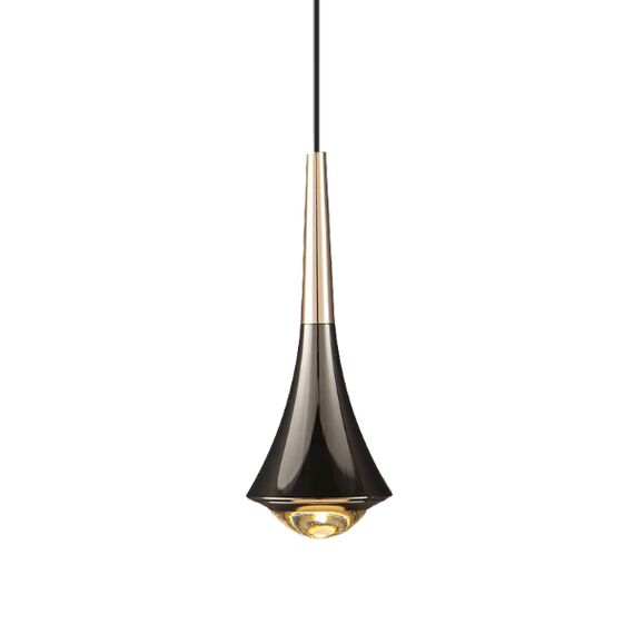 Delight Collection 8969P/1 gold/black Подвесной светильник