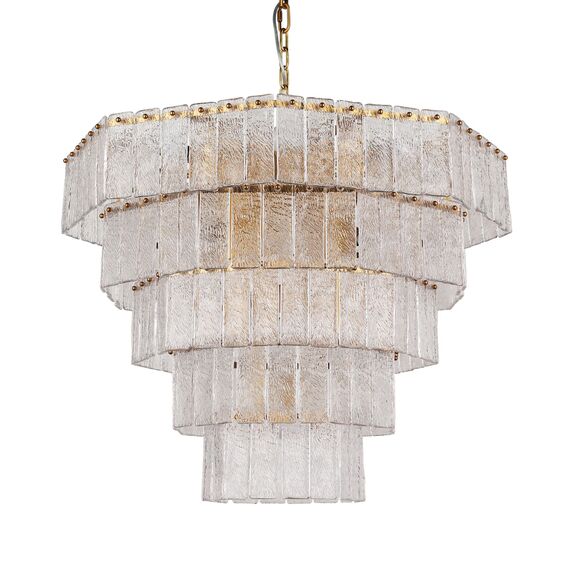 Delight Collection BRCH9192-80 antique brass Люстра, изображение 3