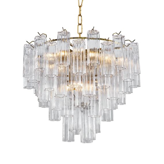 Delight Collection OWD2093-D75 gold/clear Люстра