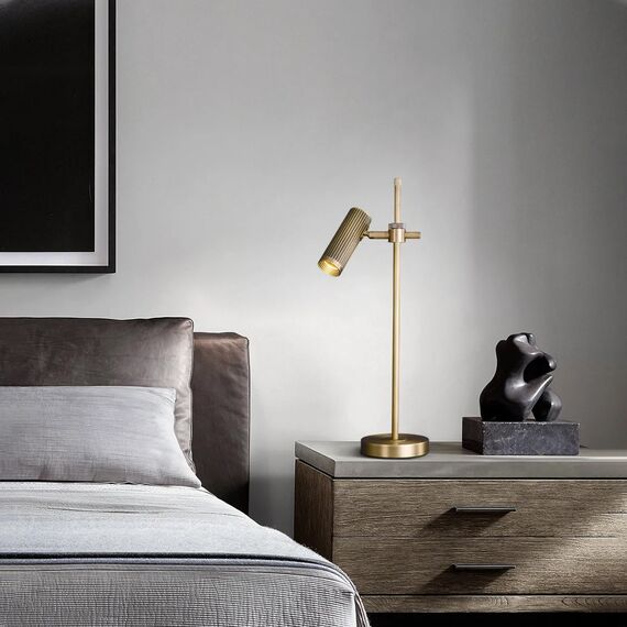 Delight Collection MT8906-1T antique brass Настольная лампа, изображение 5