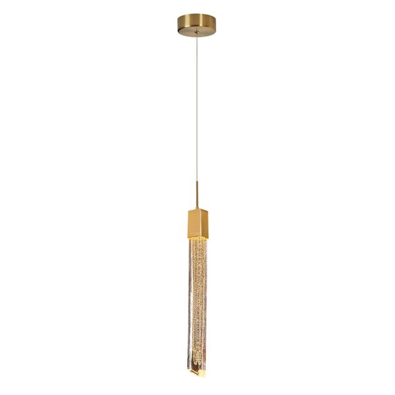 Delight Collection OD2510-1 gold/clear Подвесной светильник, изображение 2