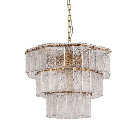 Delight Collection BRCH9192-55 antique brass Люстра, изображение 3