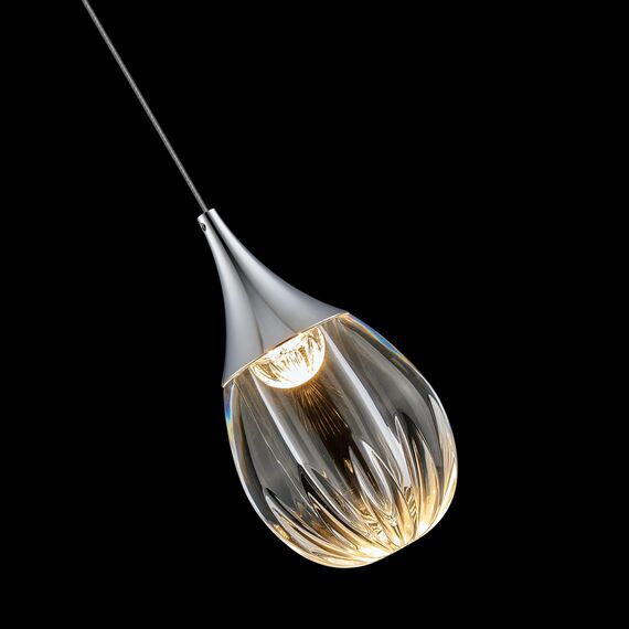 Delight Collection MD24001004-1A chrome/clear Подвесной светильник, изображение 2