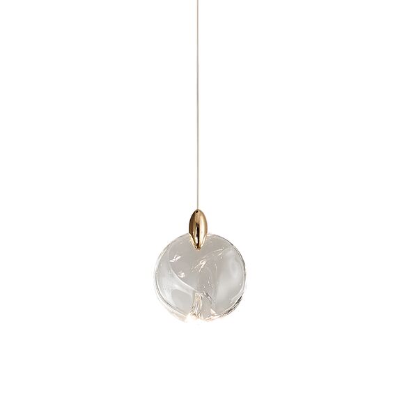 Delight Collection OD2440-1 gold/clear Подвесной светильник