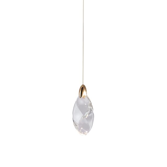 Delight Collection OD2439-1 gold/clear Подвесной светильник