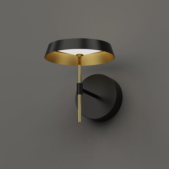 Delight Collection MB18001061-1A  black/gold Настенный светильник, изображение 2