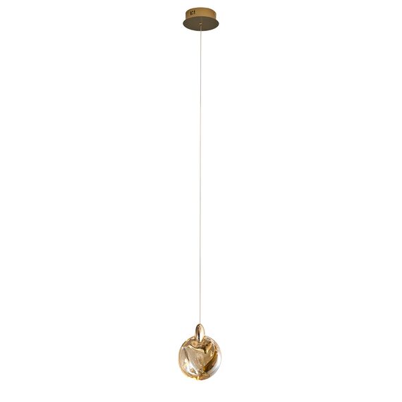 Delight Collection OD2440-1 gold/amber Подвесной светильник, изображение 2