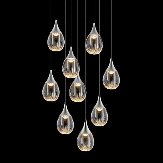 Delight Collection MD24001004-9A chrome/clear Подвесной светильник, изображение 3