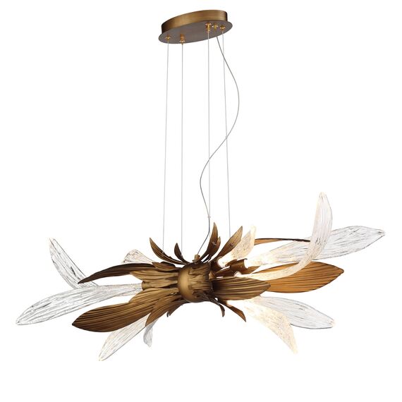 Delight Collection RP168416-11 bronze/clear Люстра, изображение 2