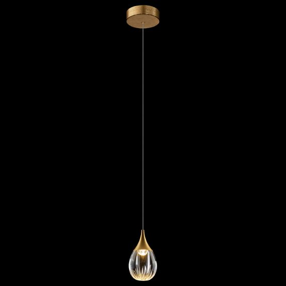 Delight Collection MD24001004-1A gold/clear Подвесной светильник