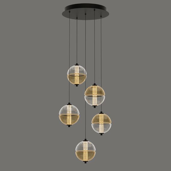Delight Collection MD24022079-5A black/amber Подвесной светильник, изображение 2