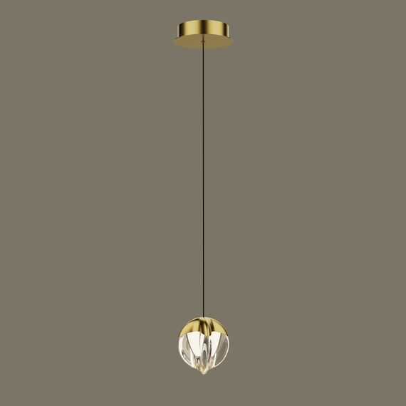 Delight Collection MD24001033-1A gold/clear Подвесной светильник, изображение 2