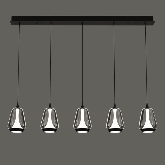 Delight Collection MD24001011-5B black/smoky Подвесной светильник