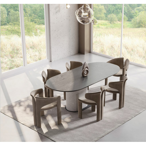 Delight Collection Ocean Table Обеденный стол Ocean Black, изображение 6