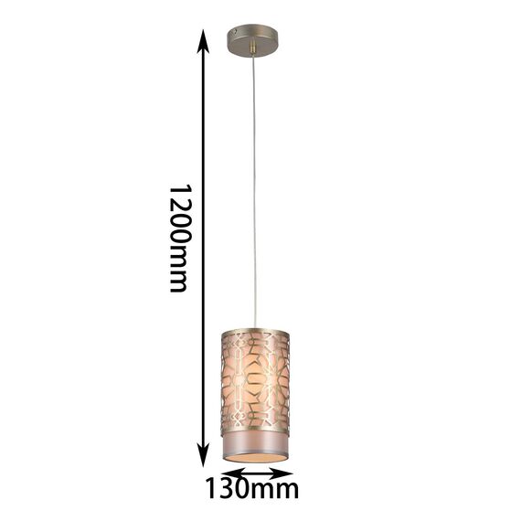F-Promo 2912-1P, подвес, D130xH230/1200, 1xE14x40W, excluded, изображение 3