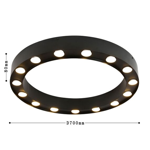 Favourite 3007-15U, потолочная люстра, D700xH80, 15xGU10LEDx5W, excluded, изображение 3