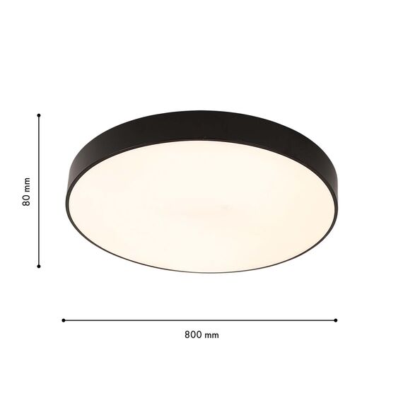 F-Promo 4684-8C, потолочный светильник, D800xH80, LEDx170W/85W/85W, 15350/7910/7540LM, 4000/3500/6500K, included, remote control, изображение 4