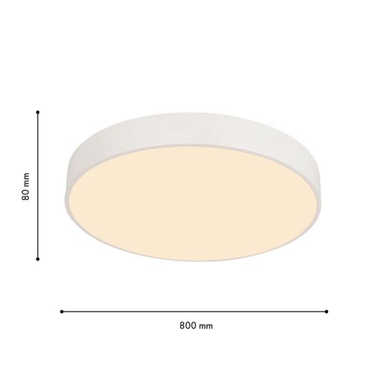 F-Promo 4685-8C, потолочный светильник, D800xH80, LEDx170W/85W/85W, 17340/8970/8590LM, 4000/3500/6500K, included, remote control, изображение 4