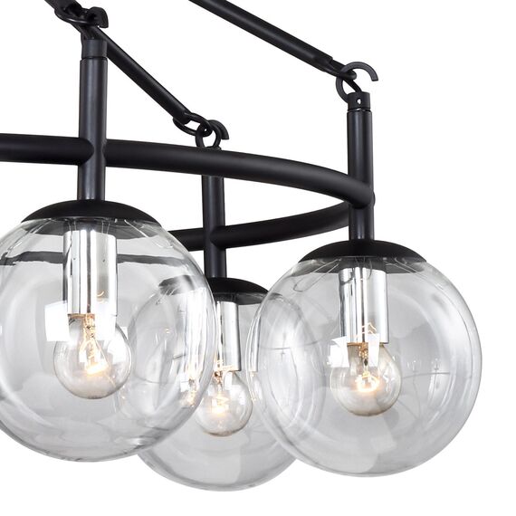 F-Promo 2169-7P, люстра подвесная, D810xH550/1350, 7xE14x40W, excluded, изображение 2