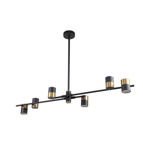 F-Promo 3092-6P, потолочная люстра, L965xW220xH325/725, 6xGU10x35W, excluded, изображение 2