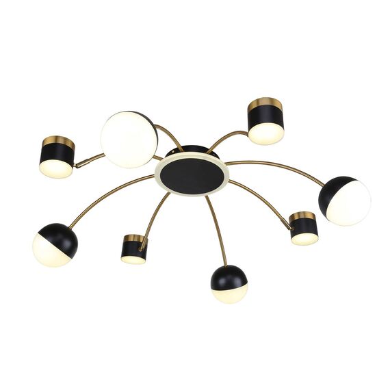 F-Promo 3096-8P, потолочная люстра, D920xH270, LEDx4W + 4xLEDx7W + 4xLEDx5W + 4xLEDx3W, 3394LM, 4000K, included