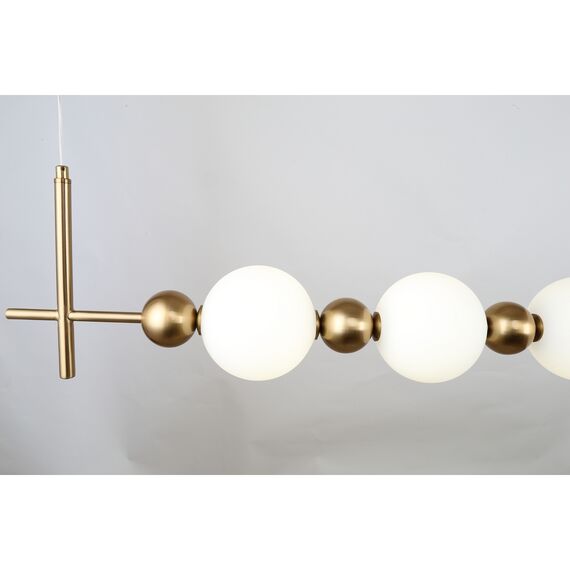 F-Promo 4088-5P, подвесная люстра, L1300xW160xH350/1500, 5xLEDx6W, 2250LM, 4000K, included, изображение 8