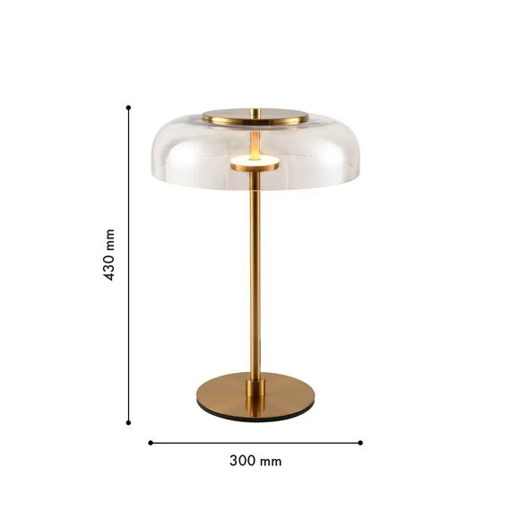 Favourite 4258-1T, настольный светильник, D300xH445, LEDx6.6W, 720LM, 4000K, included, switch, изображение 2
