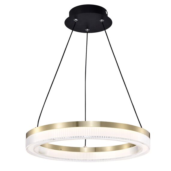 Favourite 4400-4P, подвесная люстра, D400xH100/1500, LEDx21W, 1838LM, 4000K, IP20, included