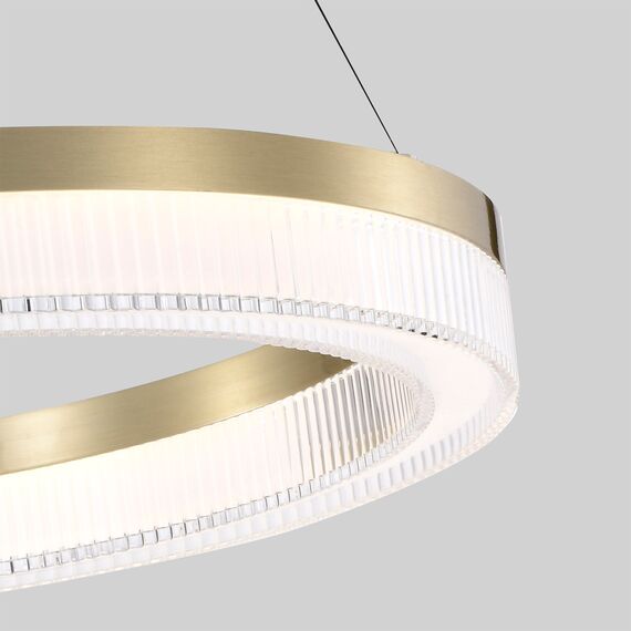 Favourite 4400-4P, подвесная люстра, D400xH100/1500, LEDx21W, 1838LM, 4000K, IP20, included, изображение 3