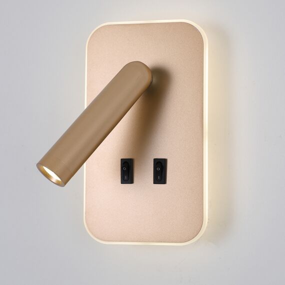 Favourite 4498-2W, настенный светильник, D65xW105xH185, LEDx3W + LEDx5W, 480LM, 4000K, included, switch, изображение 3