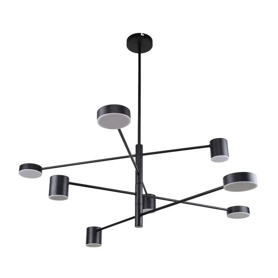 F-Promo 3094-8P, потолочная люстра, D1100xH570/870, 4xLEDx5W + 4xLEDx7W, 1952LM, 4000K, included, изображение 2