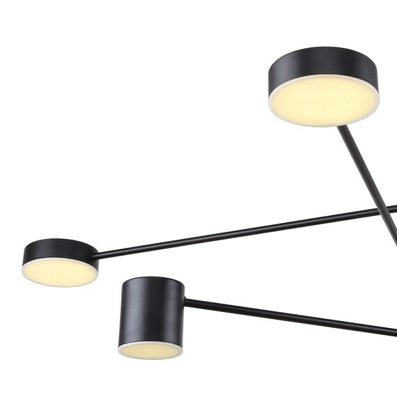 F-Promo 3094-8P, потолочная люстра, D1100xH570/870, 4xLEDx5W + 4xLEDx7W, 1952LM, 4000K, included, изображение 4