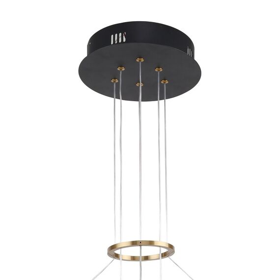 F-Promo 3097-7P, подвесная люстра, D600xH600/1000, LEDx35W + 6xLEDx3W, 3640LM, 4000K, included, изображение 3