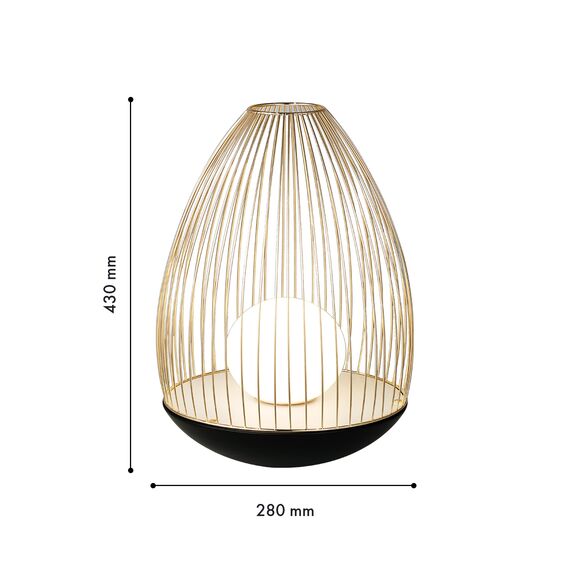 Favourite 4241-1T, настольный светильник, D280xH430, LEDx7W, 650LM, 4000K, included, switch, изображение 3