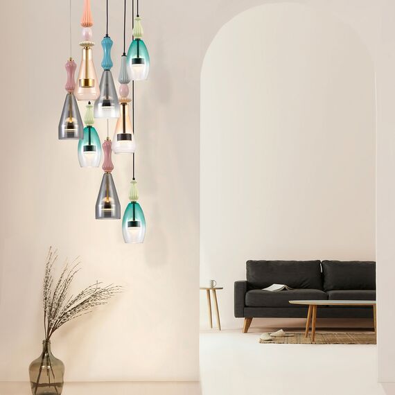 Favourite 4463-1P, подвес, D150xH700/1800, LEDx9W, 1030LM, 4000K, included, изображение 9