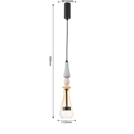 Favourite 4465-1P, подвес, D125xH710/1800, LEDx9W, 1030LM, 4000K, included, изображение 3