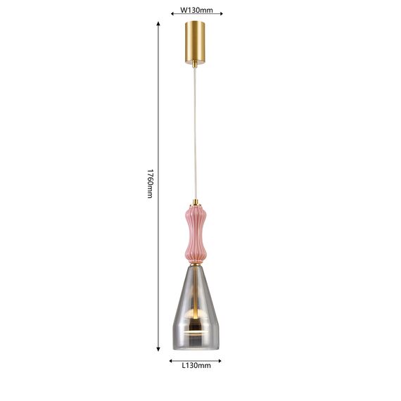 Favourite 4466-1P, подвес, D130xH710/1800, LEDx9W, 1030LM, 4000K, included, изображение 3