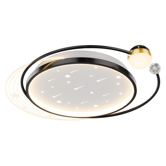 F-Promo 4742-5C, потолочный светильник, L500xW600xH100, LEDx34W/68W, 1800/3000LM, 3000/4500/6000K, included, remote control, изображение 2