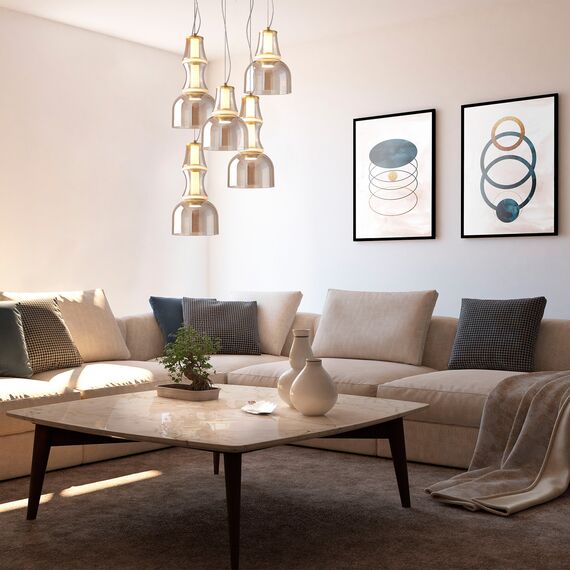 Favourite 4243-1P, подвес, D260xH500/1800, LEDx6W, 639LM, 4000K, included, изображение 4