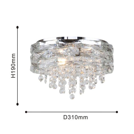 F-Promo 4250-3C, потолочная люстра, D310xH190, 3xG9x40W, excluded, изображение 3